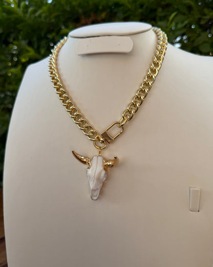Collar Toro Blanco