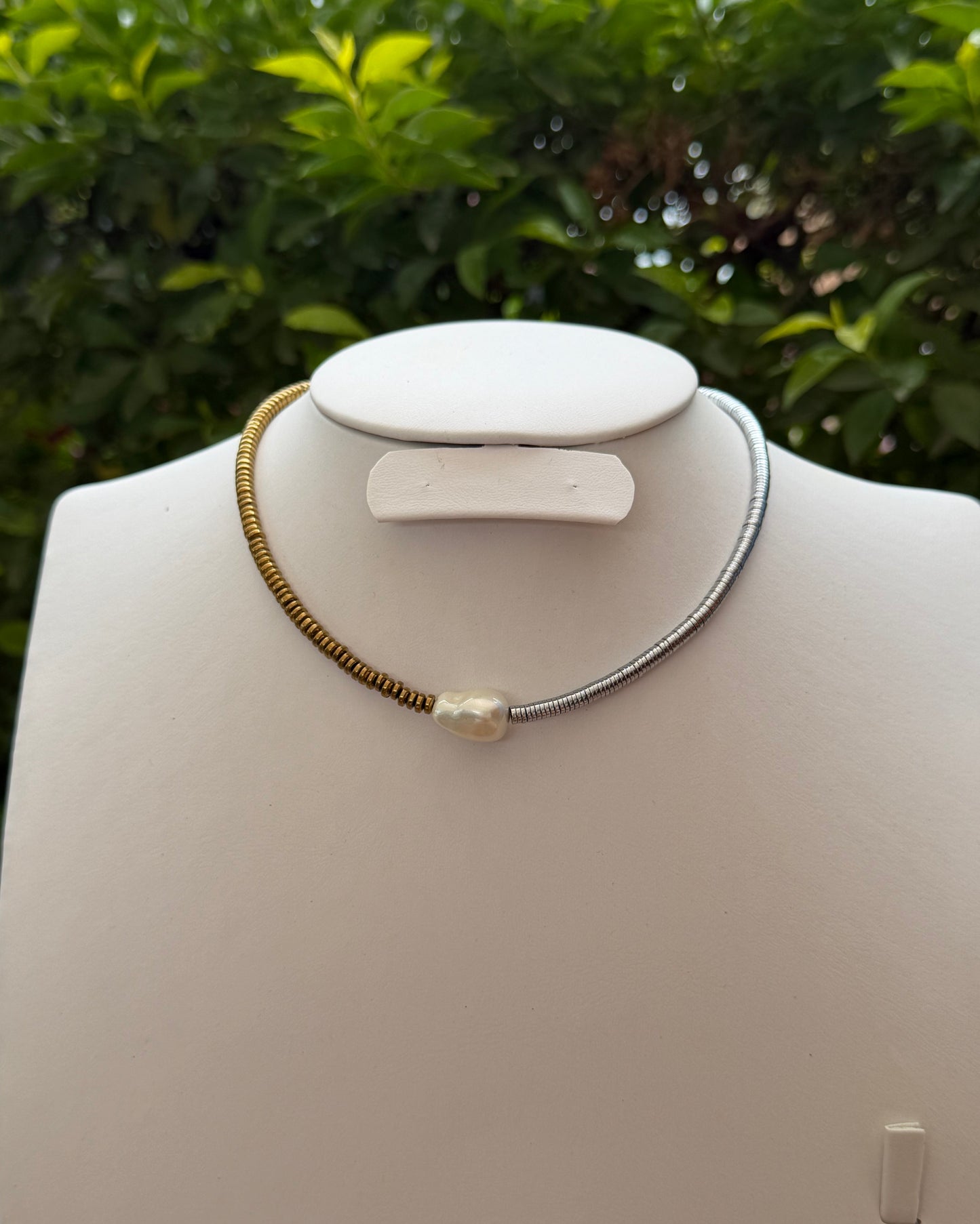 Collar Acerina Perla