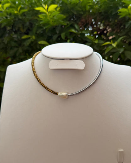 Collar Acerina Perla