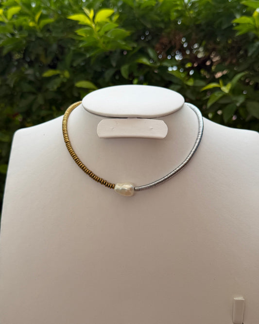 Collar Acerina Perla