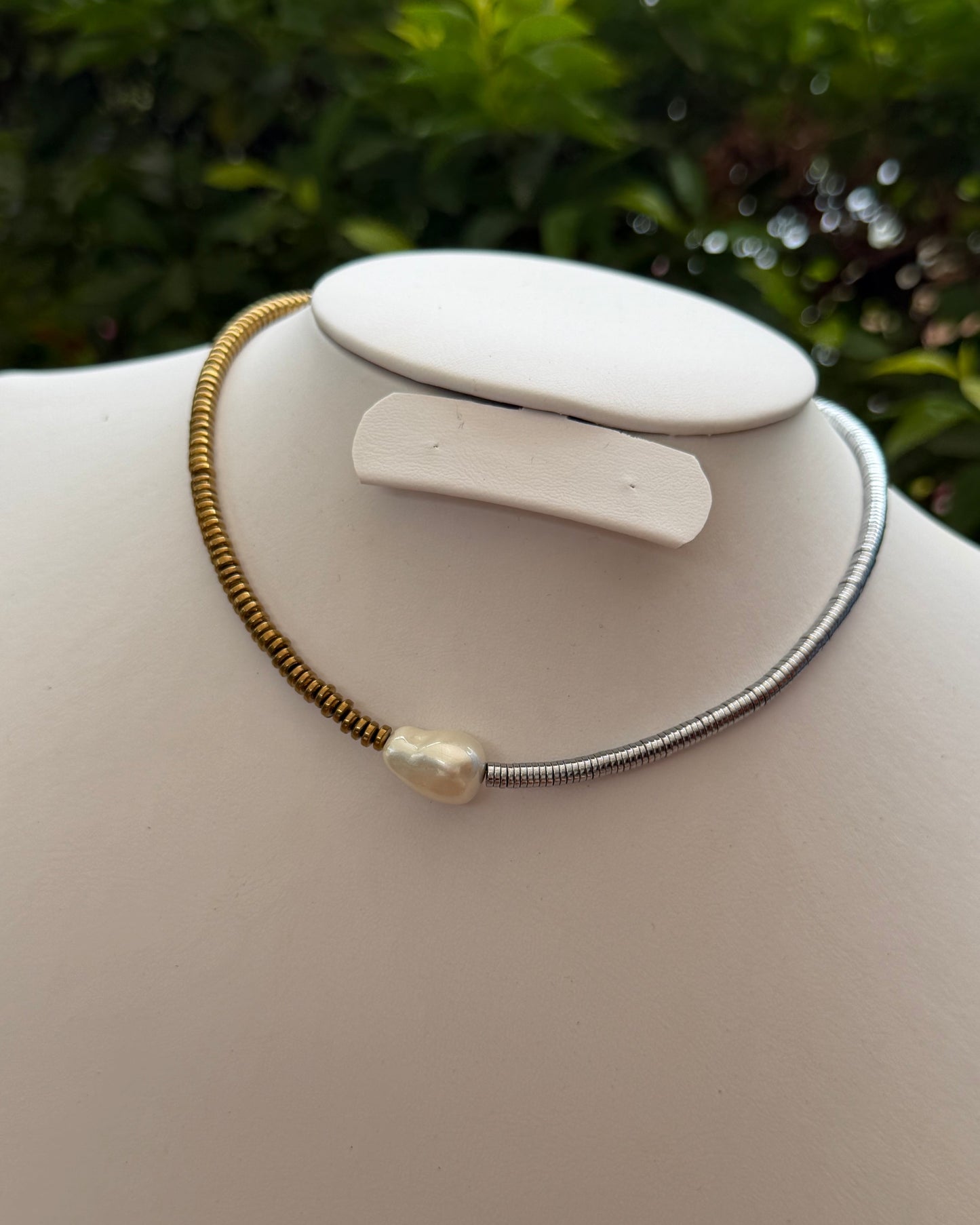 Collar Acerina Perla