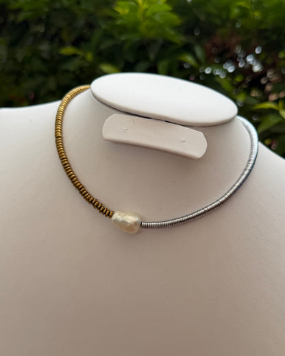 Collar Acerina Perla