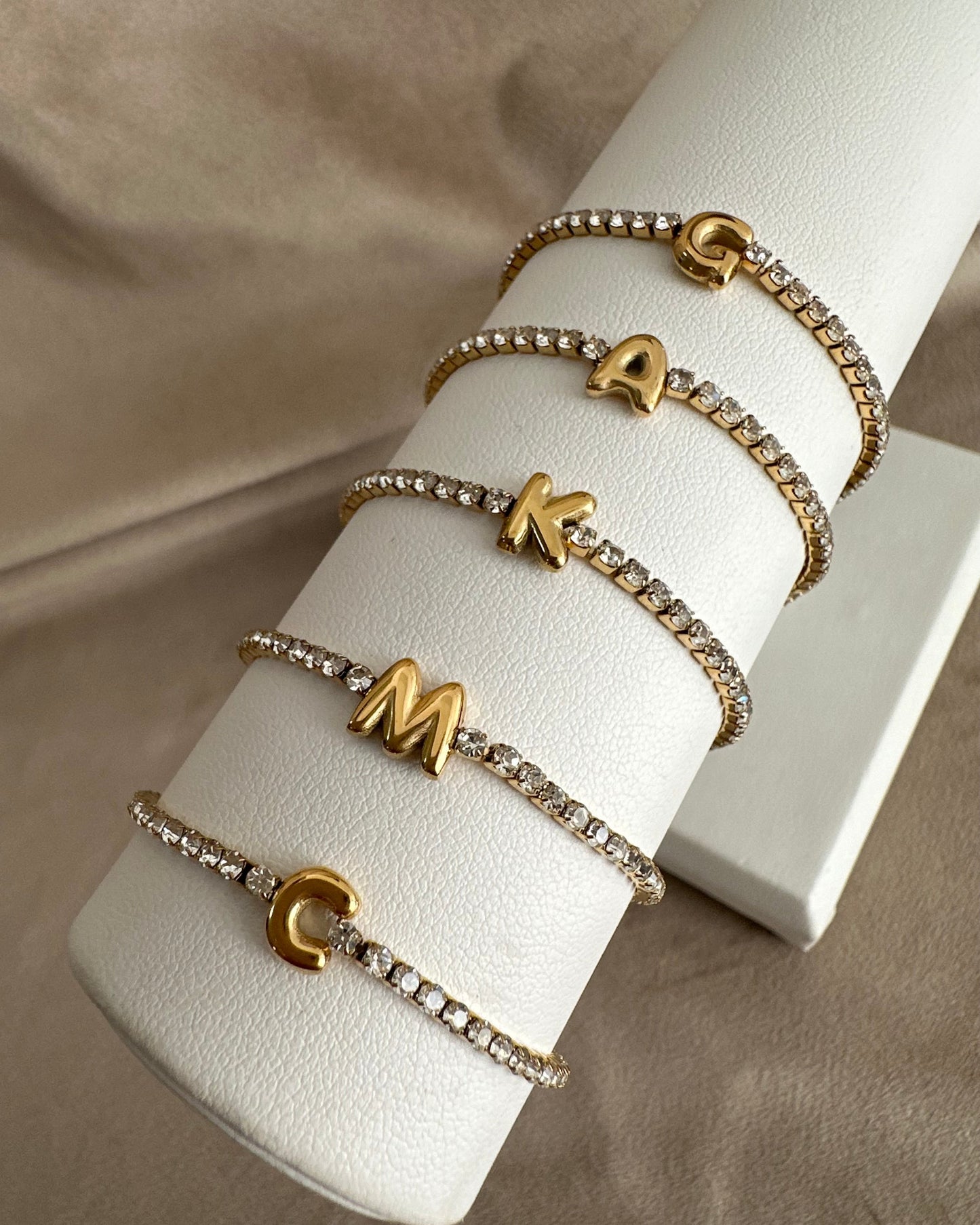 Pulsera Inicial Brillo