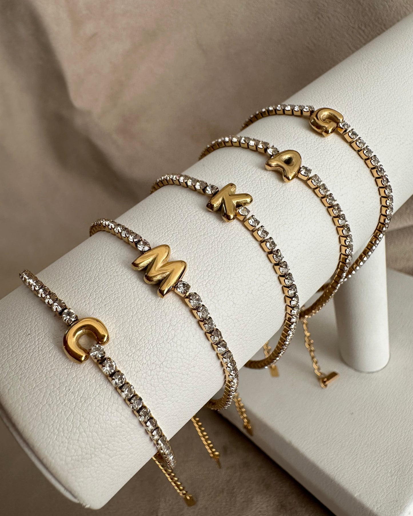 Pulsera Inicial Brillo