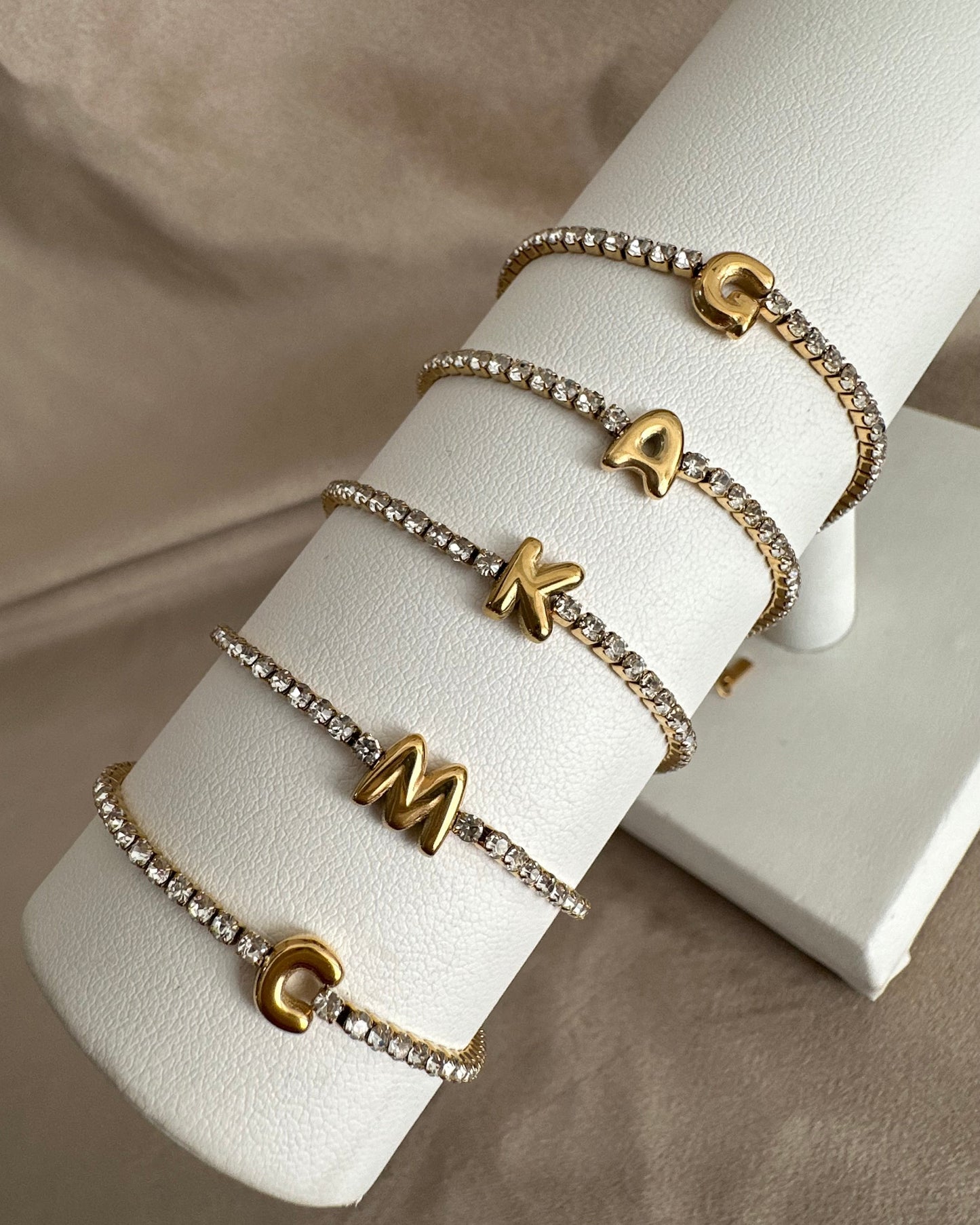 Pulsera Inicial Brillo