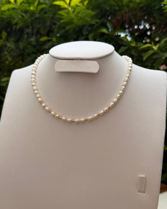Collar Perla de Río