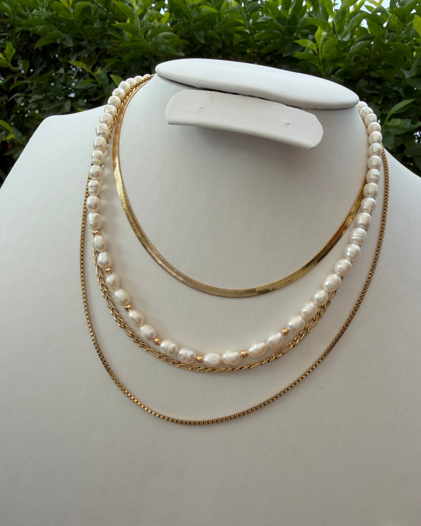 Collar Perla de Río