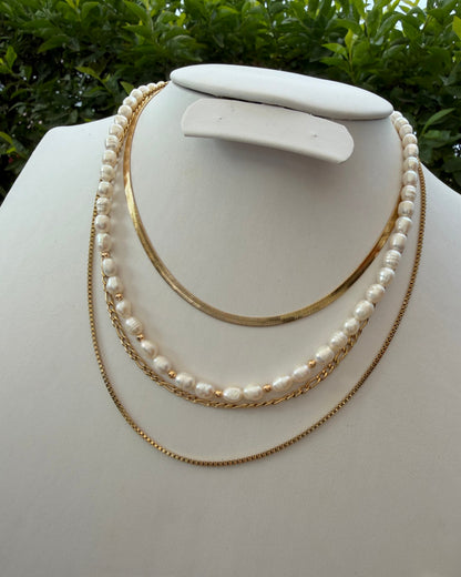 Collar Perla de Río