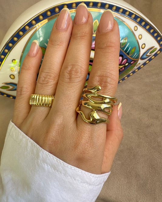 Anillo Lineas Paint