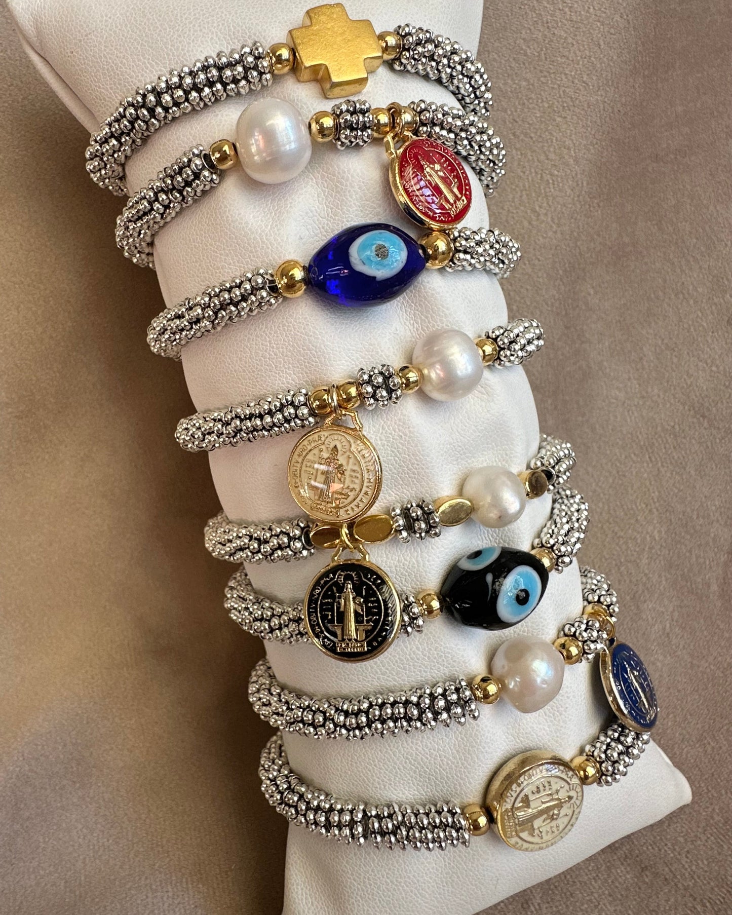 Pulsera Plata Dije