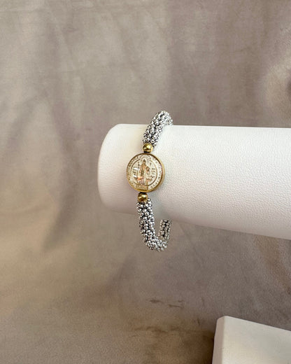 Pulsera Plata Dije