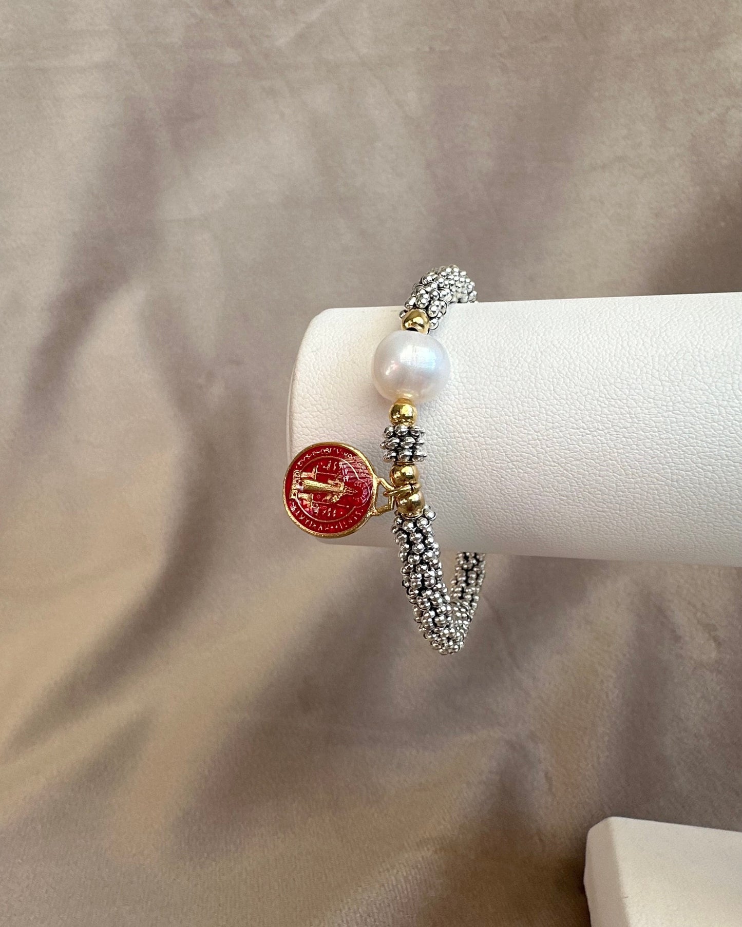 Pulsera Plata Dije