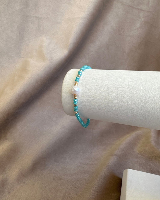 Pulsera Hilo Una Perla
