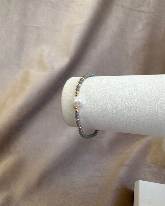Pulsera Hilo Una Perla