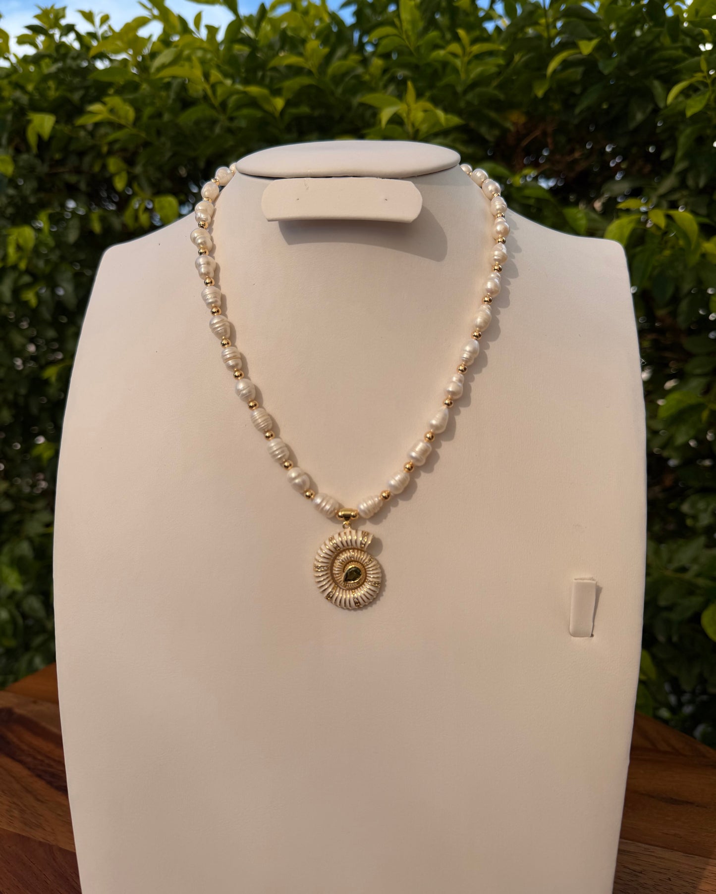 Collar Perla Caracol