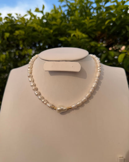 Collar Perla de Río
