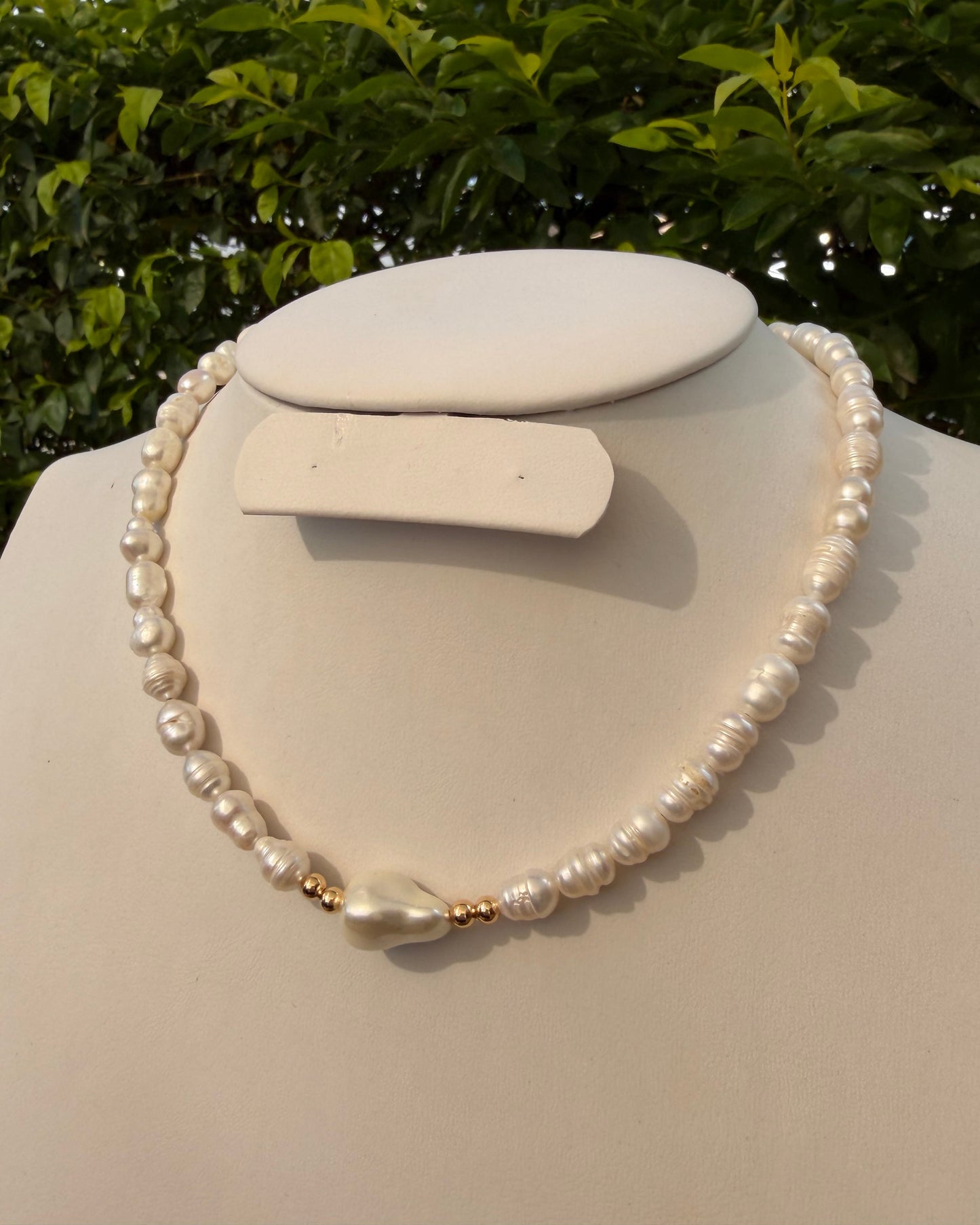 Collar Perla de Río