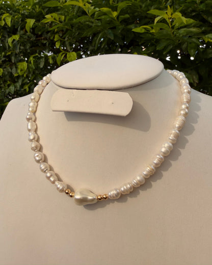 Collar Perla de Río