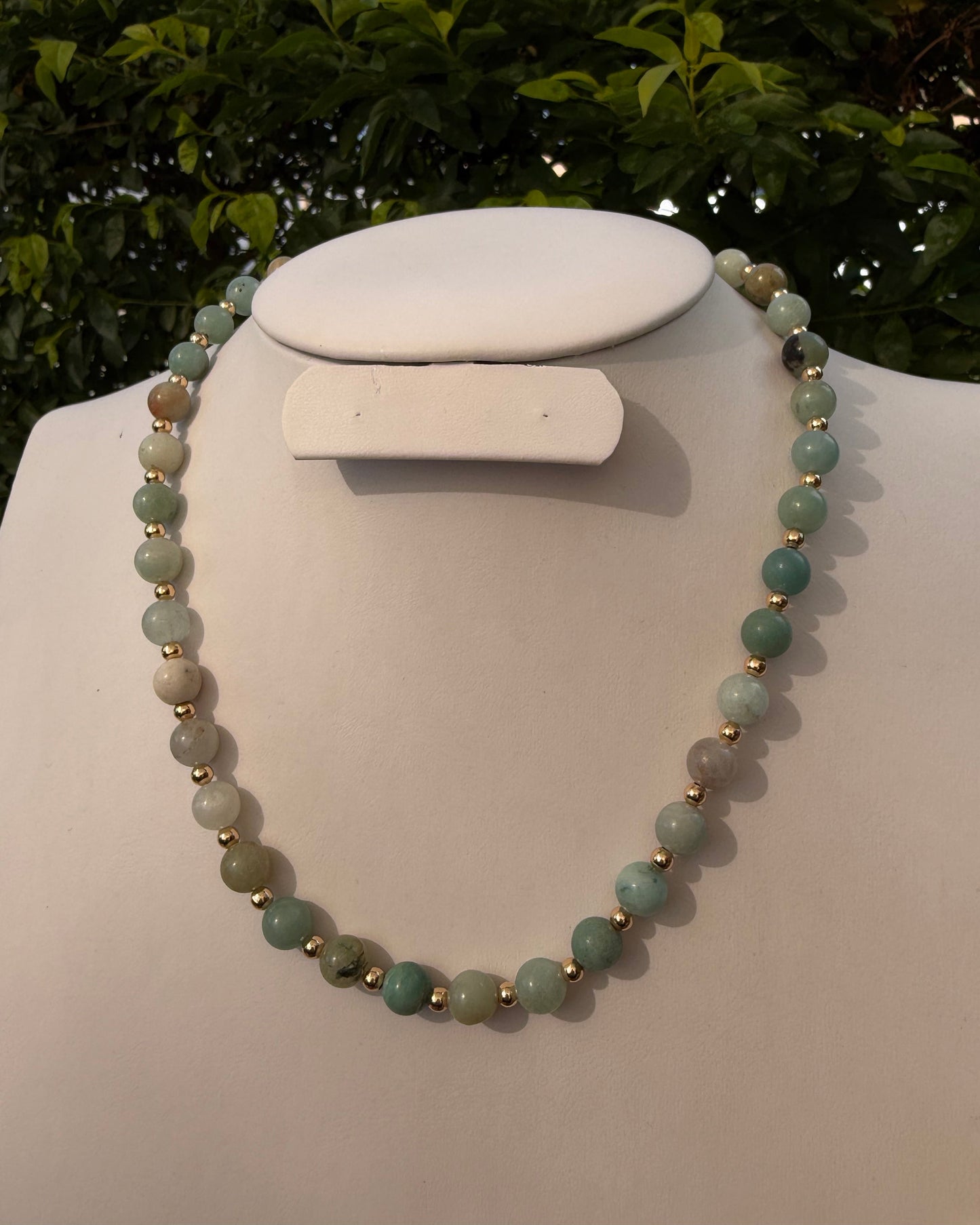 Collar Amazonita