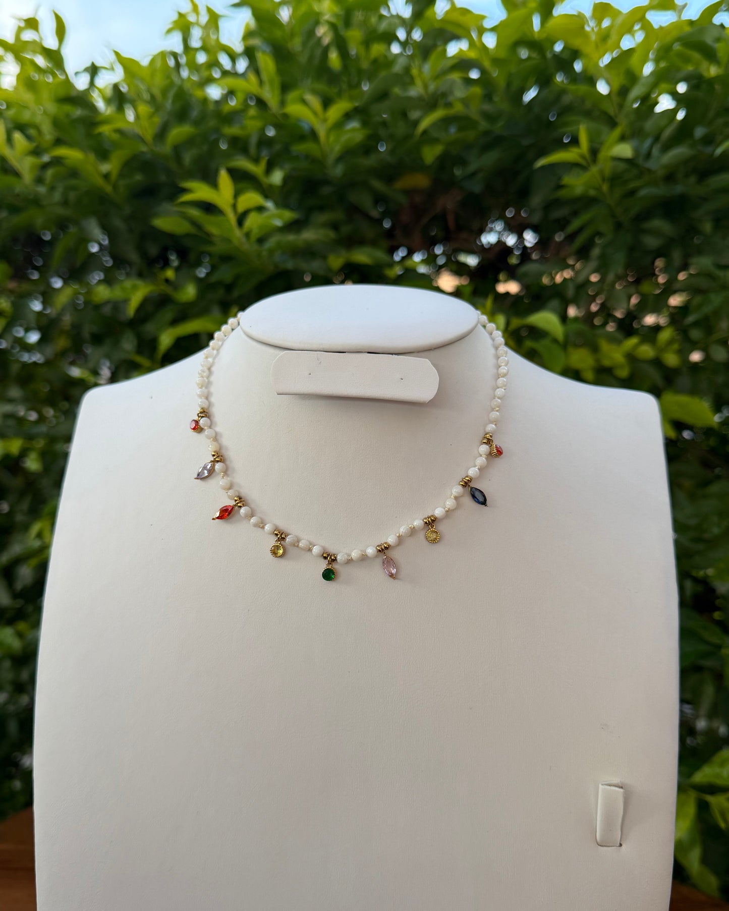 Collar Blanco Multi