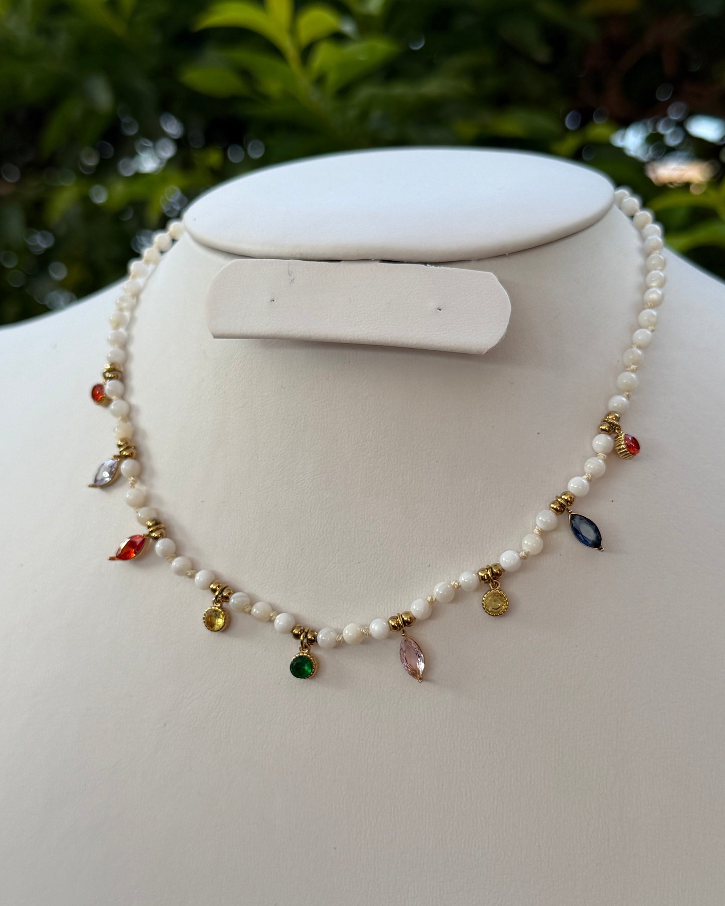 Collar Blanco Multi