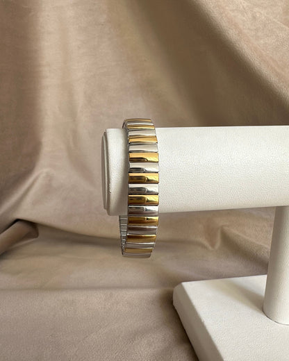 Pulsera Chunky Bicolor