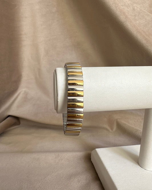 Pulsera Chunky Bicolor