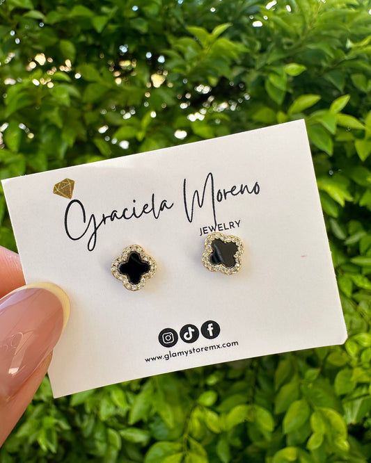 Broquel Dupe Van Cleef Negro
