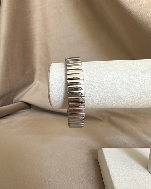 Pulsera Chunky Plata