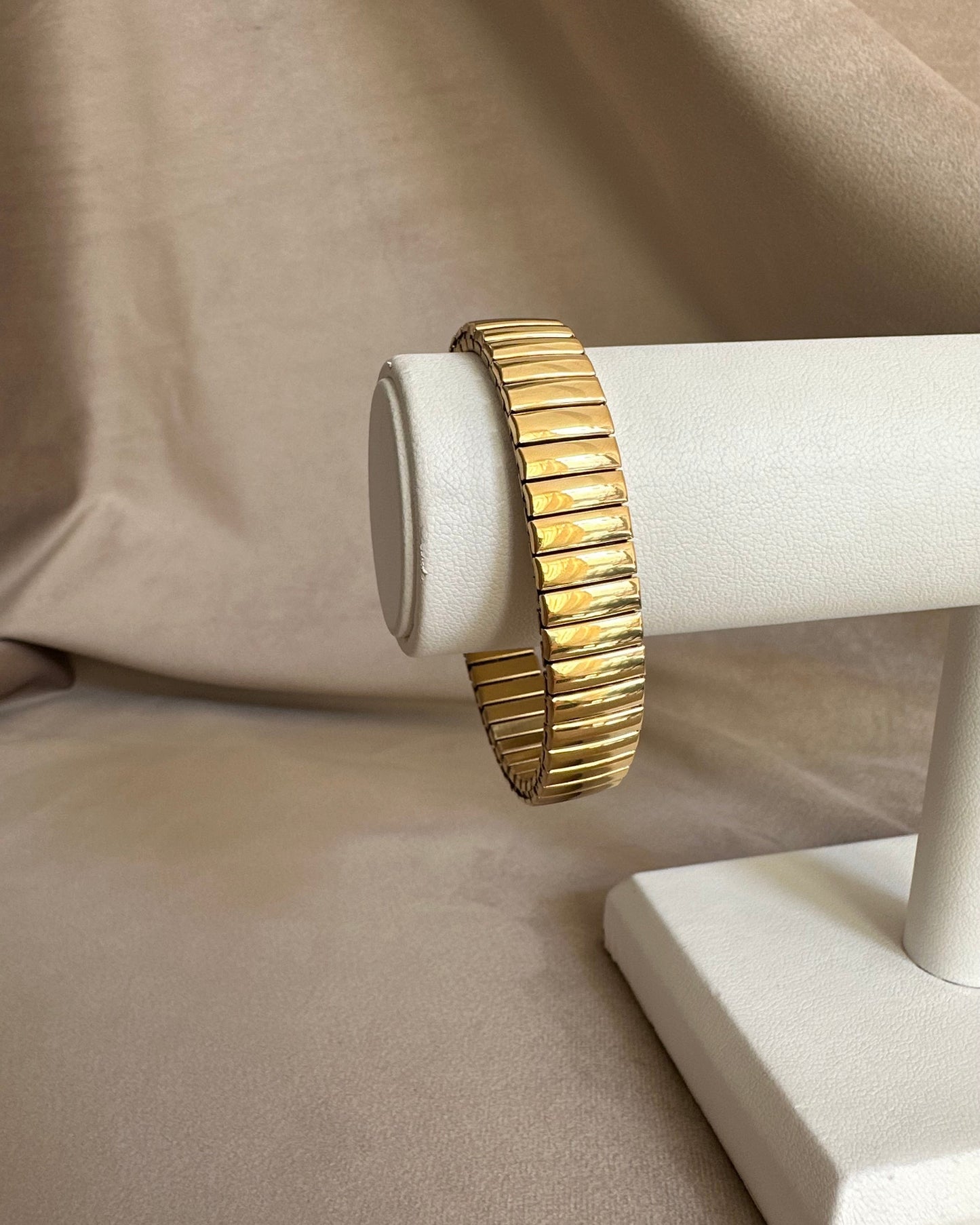 Pulsera Chunky Dorada