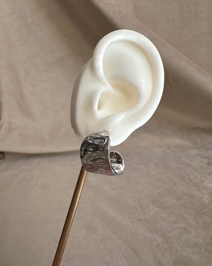 Arracada Plata Grabada