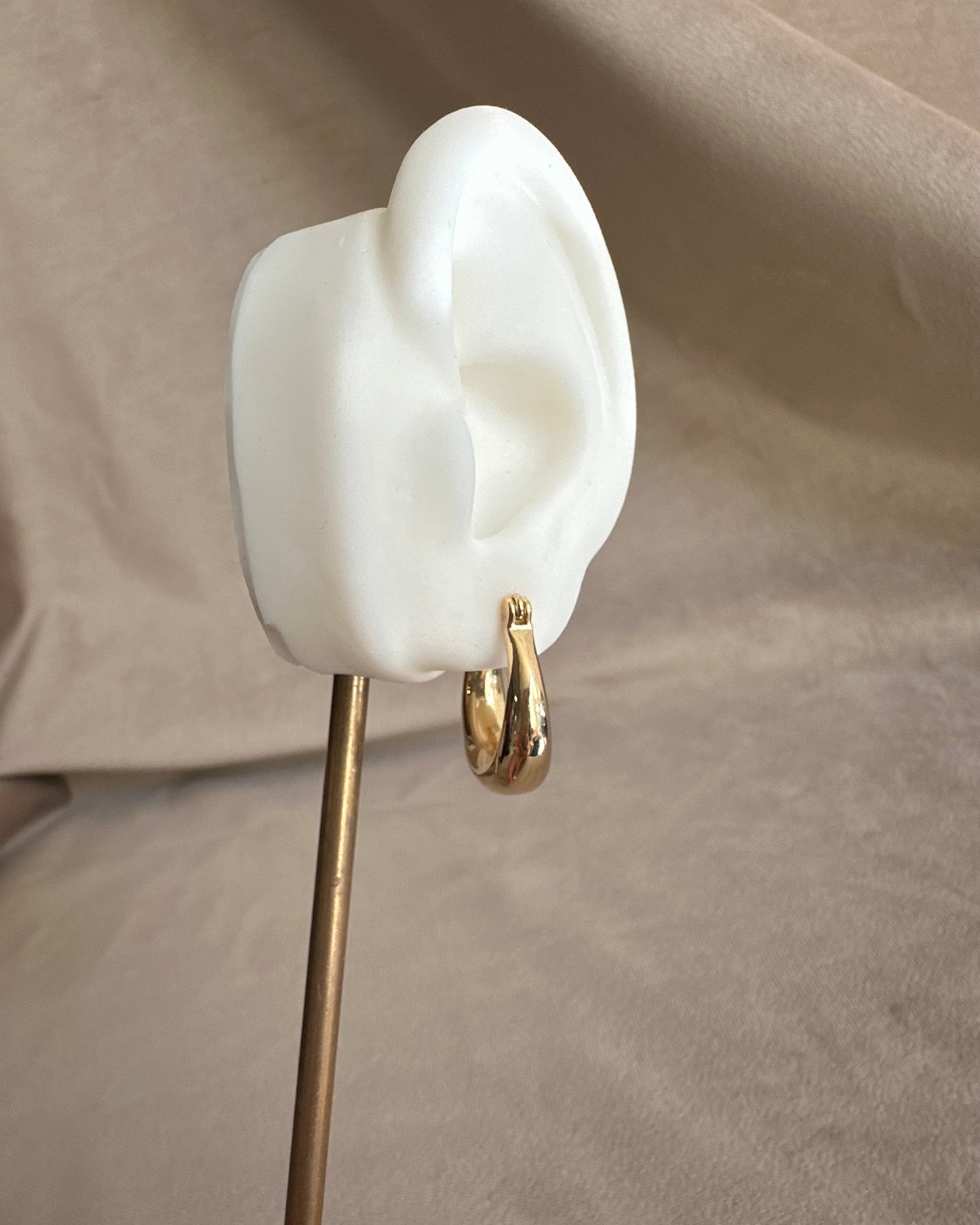 Arracada Chunky Lisa Dorada