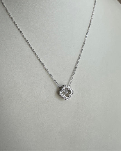 Collar Dupe Van Cleef Plata