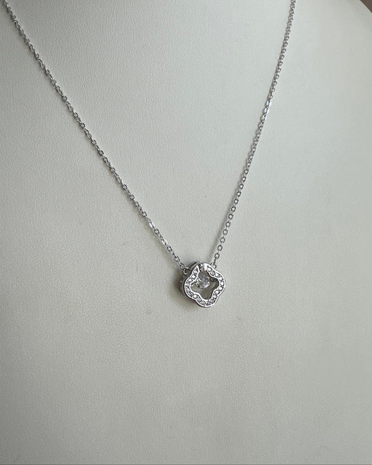 Collar Dupe Van Cleef Plata