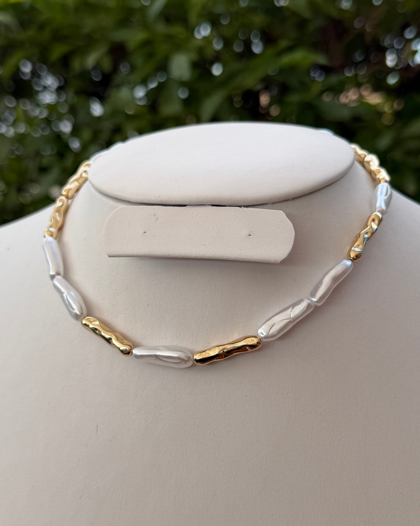 Collar Perla Sintética