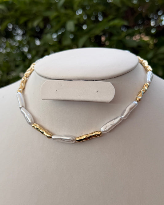 Collar Perla Sintética