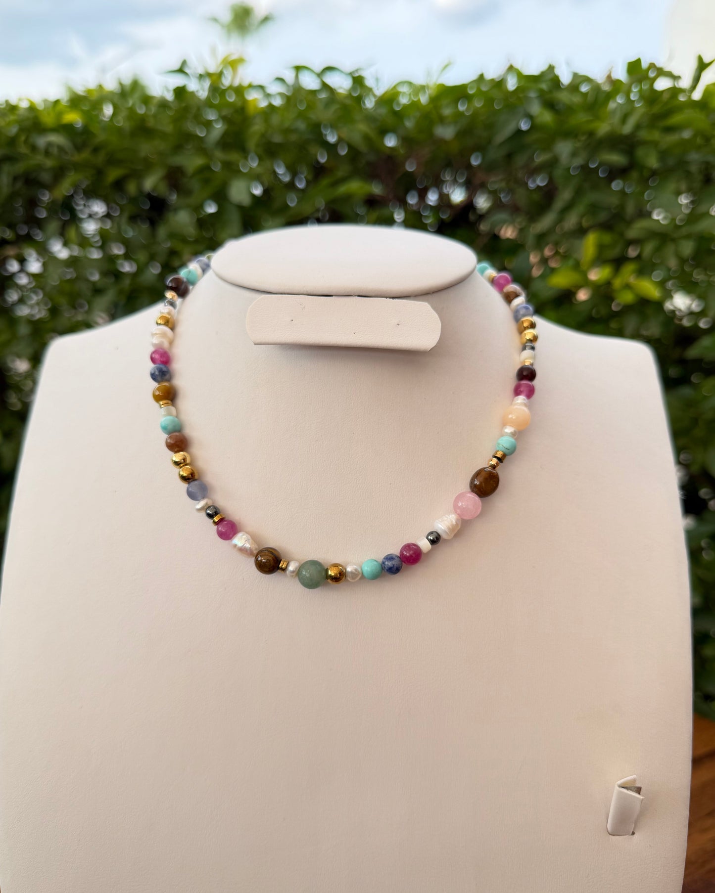 Collar Piedras Naturales