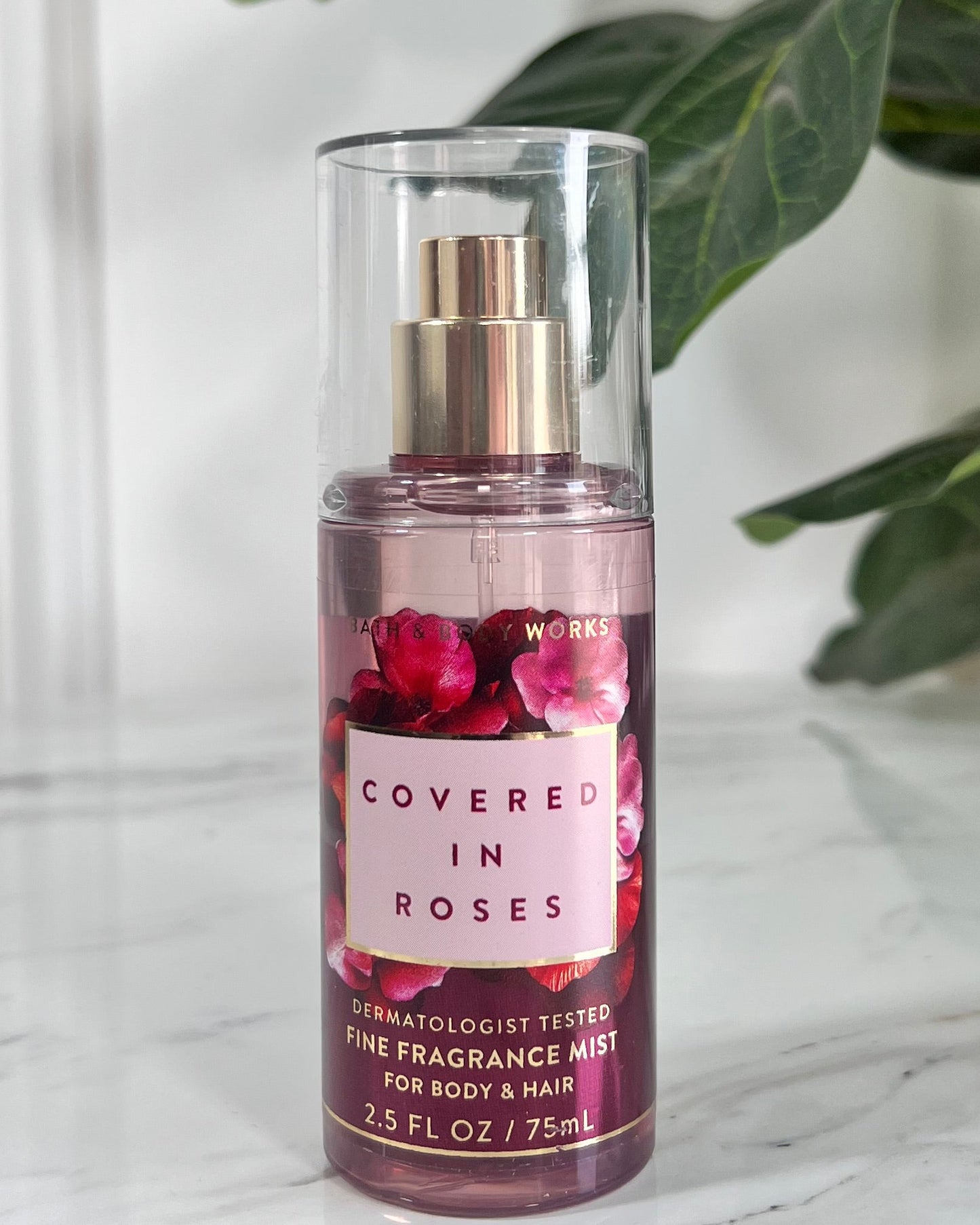 Body Covered In Roses