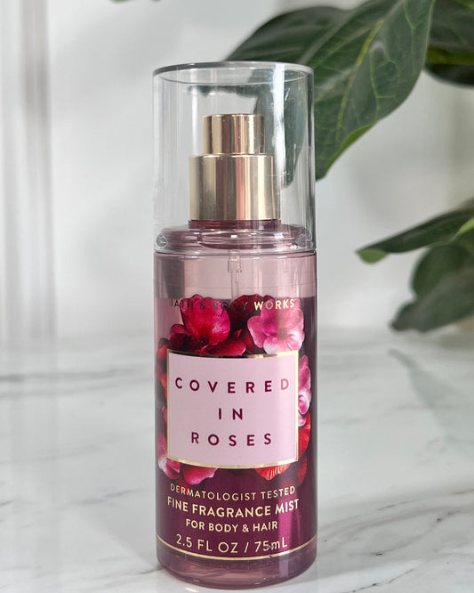 Body Covered In Roses