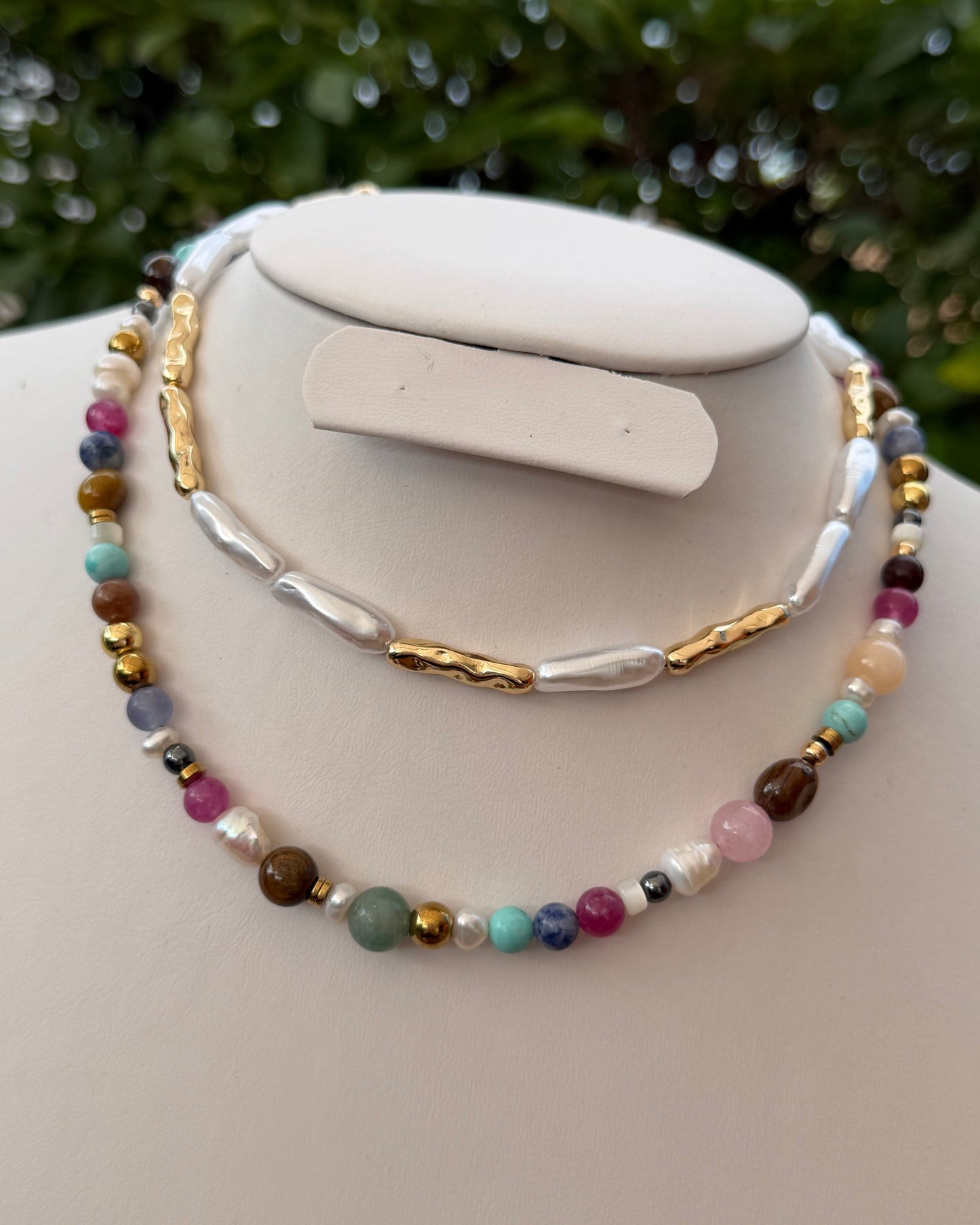 Collar Piedras Naturales