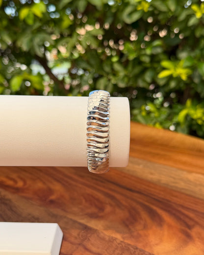 Pulsera Grabada Plata