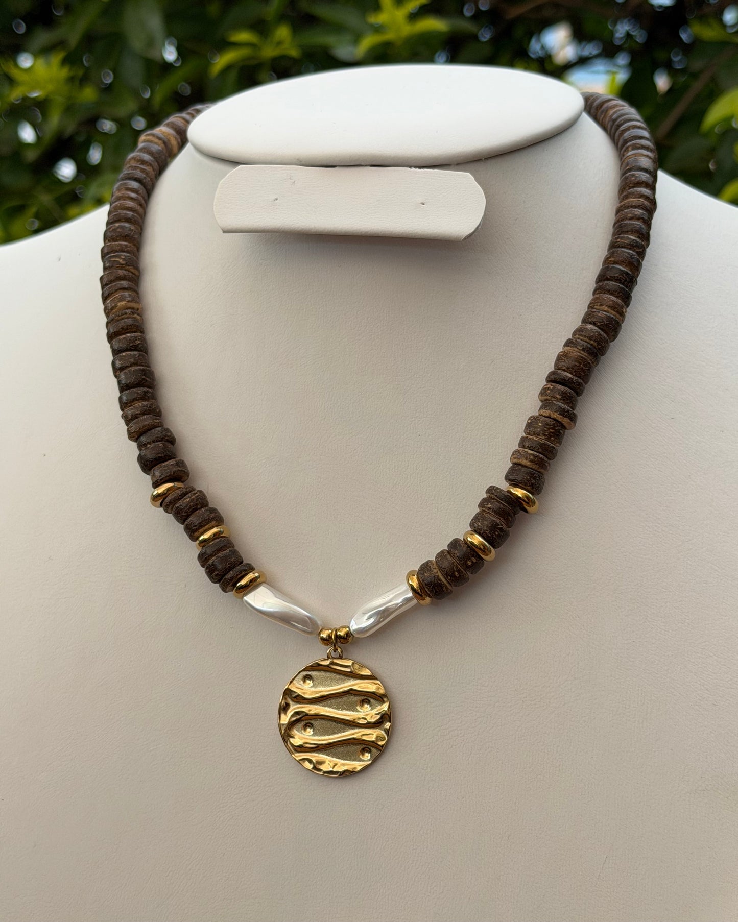 Collar Café Medalla
