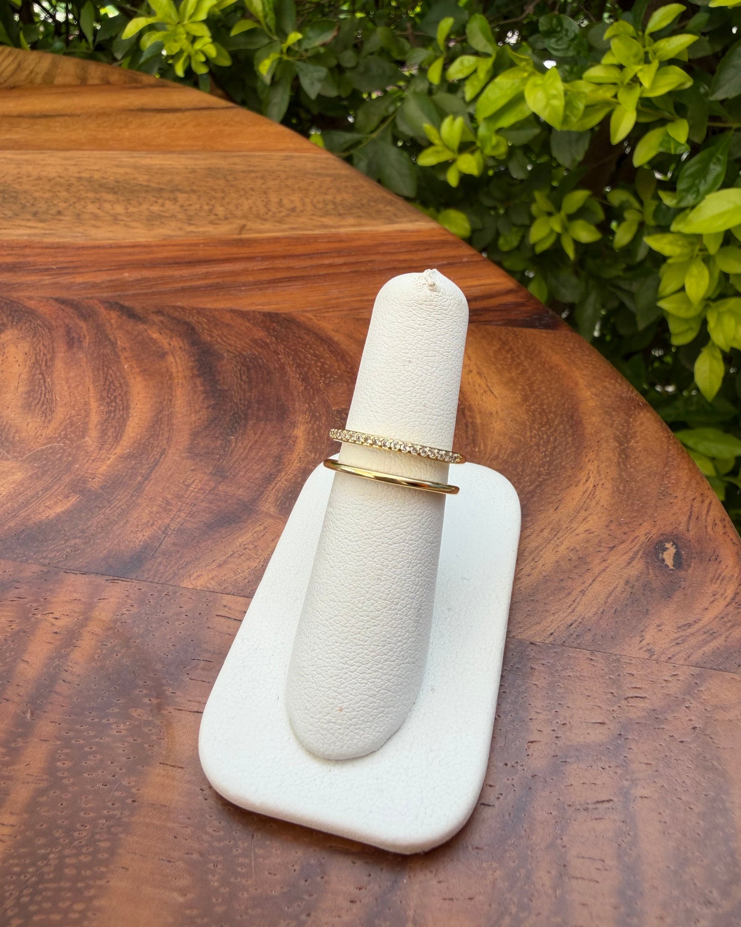 Anillo Doble Brillo