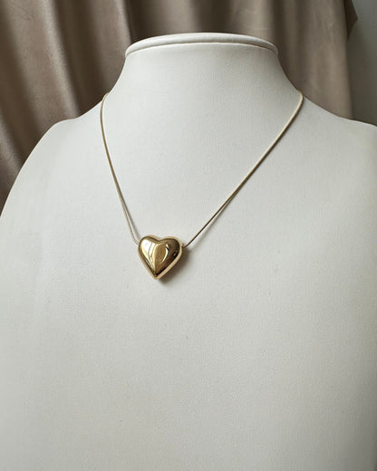Collar Corazón Inflado