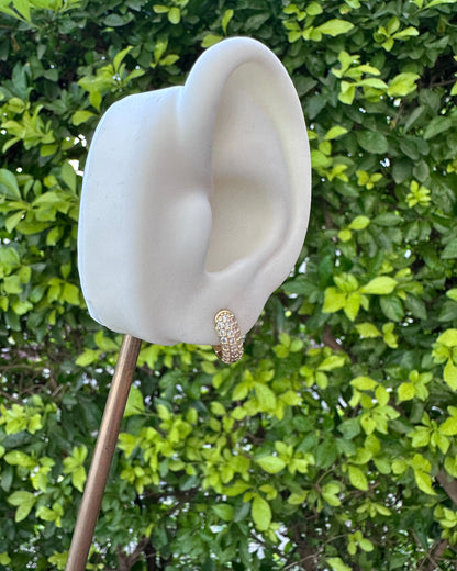 Arracada Chunky Blanco