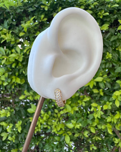 Arracada Chunky Blanco