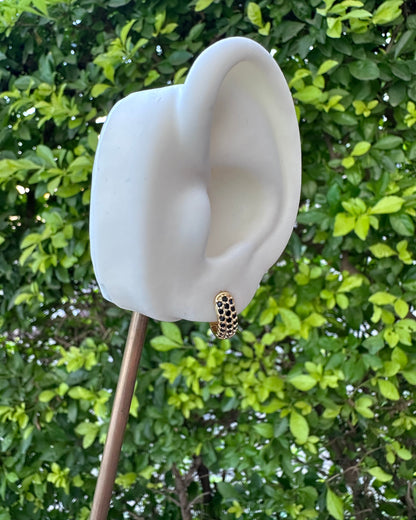 Arracada Chunky Negra