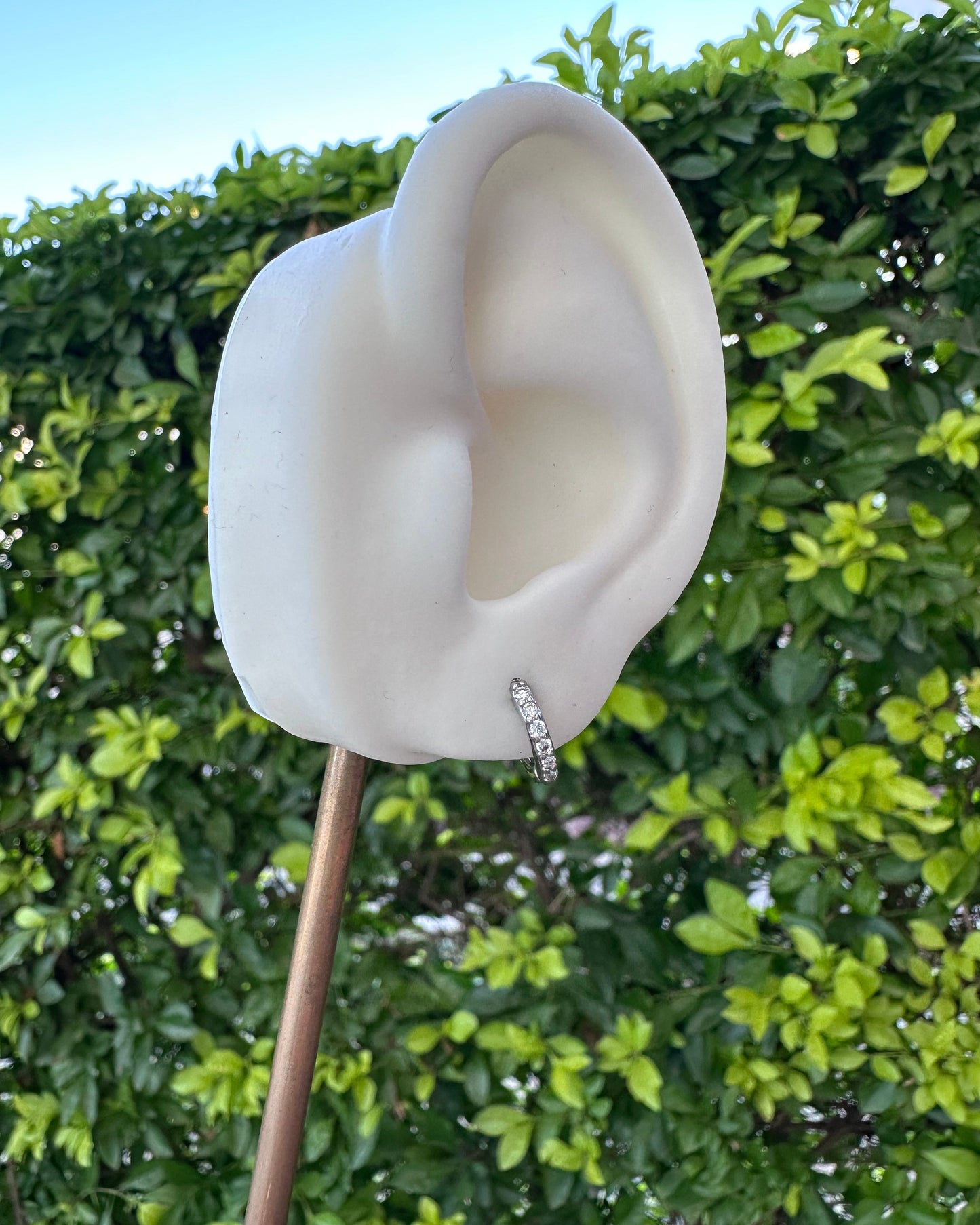 Arracada Mini Plateada