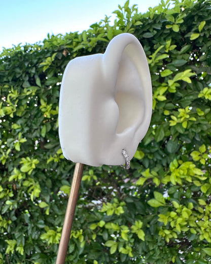 Arracada Mini Plateada