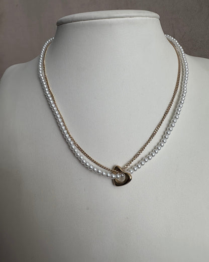 Collar Doble Corazón